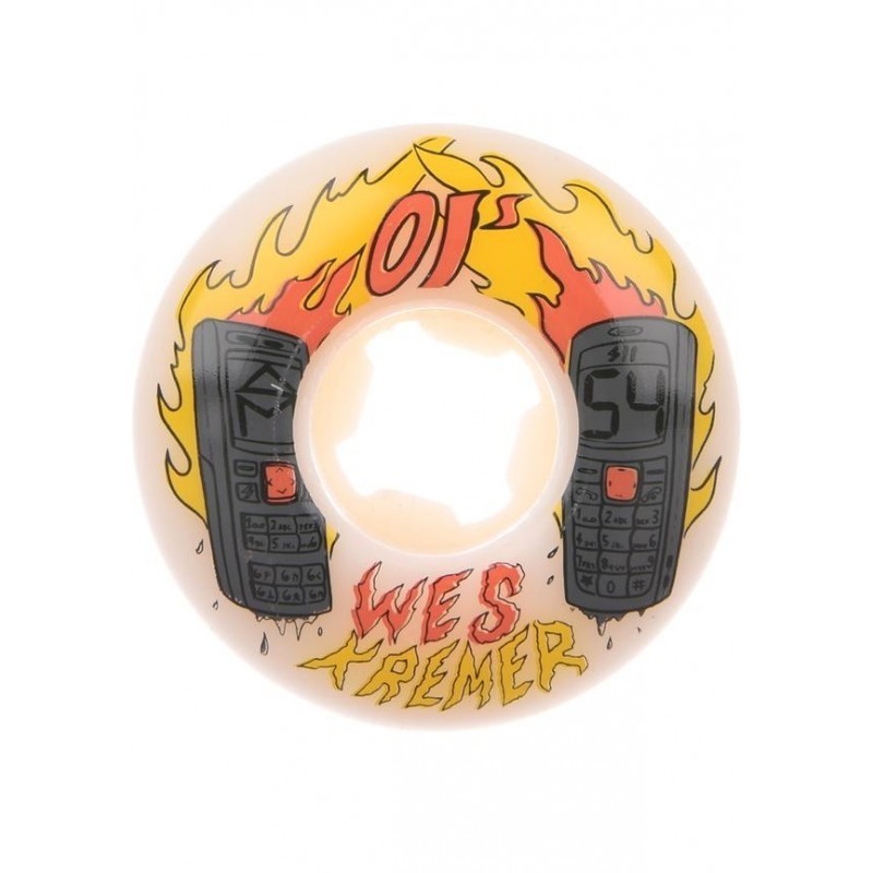 OJ Wheels (54mm) Wes Kremer Burners EZ Edge 101a Rolle