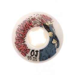 OJ Wheels 55mm Dickson Last Thoughts EZ Edge 101a White