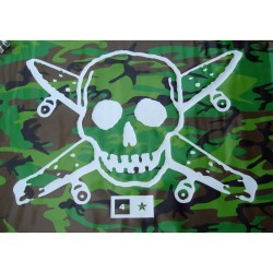 Banner Fourstar Pirate Camo