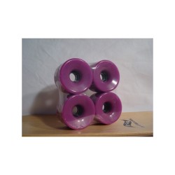 Blank Longboard Wheels 76mm 75a Purple