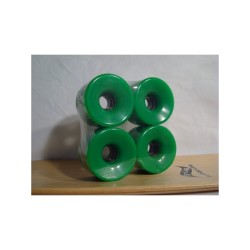 Blank Longboard Wheels 76mm 78a Green