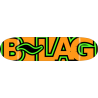 B-LAG Skateboards Deck 7.50"-8.75" Bold Orange