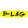 B-LAG Skateboards Deck 7.50"-8.75" Brush Yellow