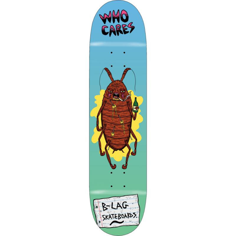 B-LAG Skateboards Deck 7.50"-8.75" Bug