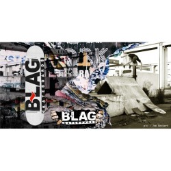 B-LAG Skateboards Deck 7.50"-8.75" Concrete Logo