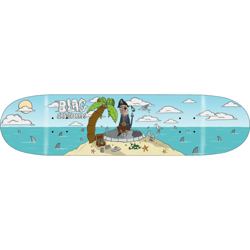 B-LAG Skateboards Deck 7.50"-8.75" Skatepirate