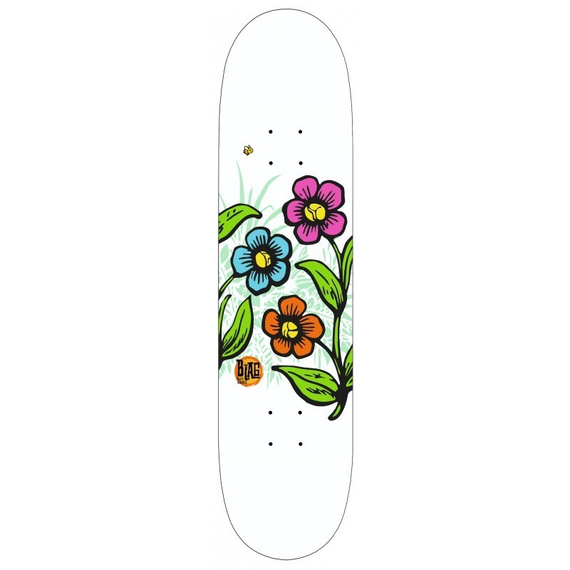 B-LAG Skateboards Deck 7.50"-8.75" Power Flower