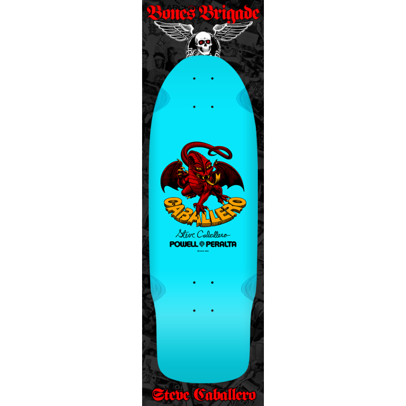 Bones Brigade Series 15 Steve Caballero Limited Edition Lightblue Powell Peralta Reissue Deck