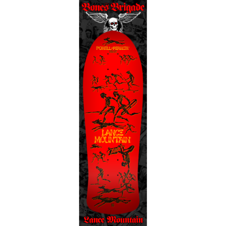 Bones Brigade Series 15 Lance Mountain Limited Edition Red Powell Peralta Reissue Deck