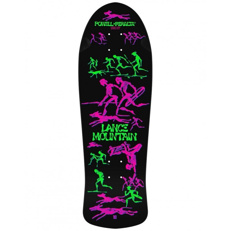 Bones Brigade Series 14 Lance Mountain 10" Limited Edition Blacklight Powell Peralta Reissue Deck