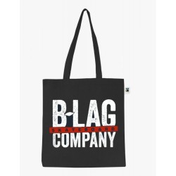 B-LAG Skateboards Baumwolltasche Company mit langen Henkel Fairtrade