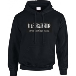 B-LAG Skateboards Hooded Sweater Sign Big Dark Black