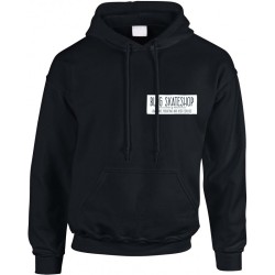 B-LAG Skateboards Hooded Sweater Sign Small Bright Black