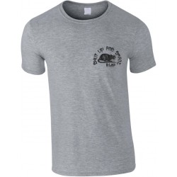 B-LAG Skateboards T-Shirt Skate Rat Chest Grey