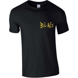 B-LAG Skateboards T-Shirt Doodle Chest Black