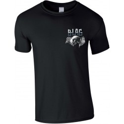 B-LAG Skateboards T-Shirt Bat Black Small Chest