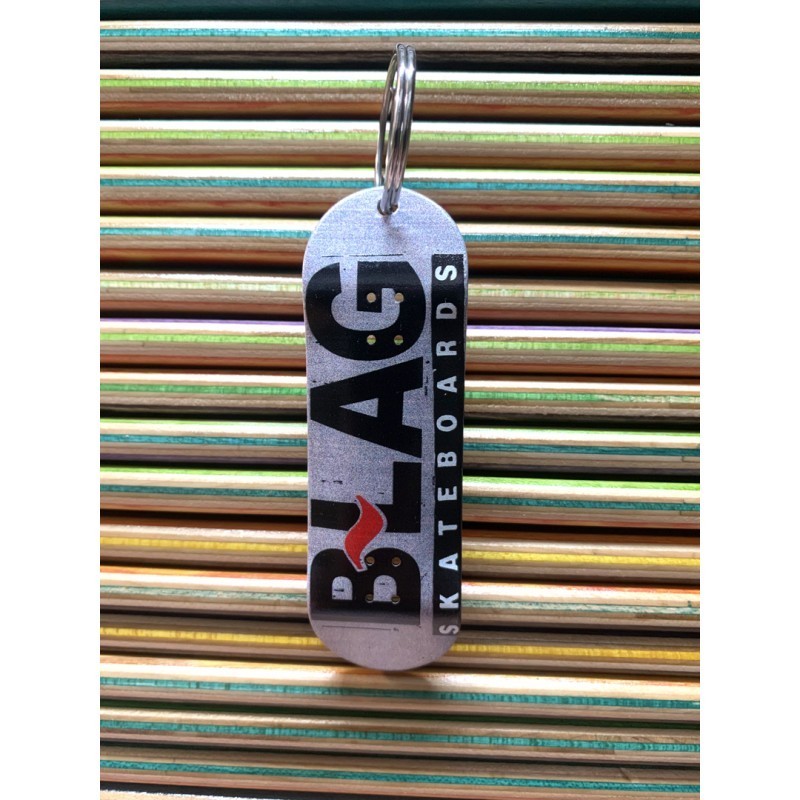 B-LAG Fingerboard Anhänger Concrete Logo Keychain 5Ply Schlüsselanhänger