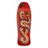 Santa Cruz 9.975" Jeff Kendall Snake Red Nature Stain Oldschool Reissue Skateboard Deck