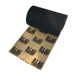 B-LAG Skateboards Griptape 11" Black Schwarz Perforated von der Rolle Zentimeterware